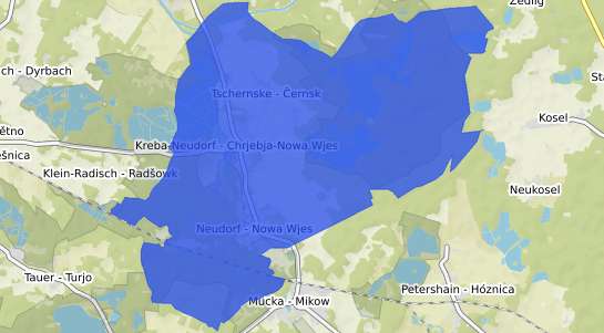Bodenrichtwertkarte Kreba Neudorf